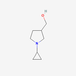 (1-Cyclopropylpyrrolidin-3-yl)methanol