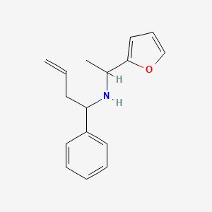 (1-Furan-2-yl-ethyl)-(1-phenyl-but-3-enyl)-amine