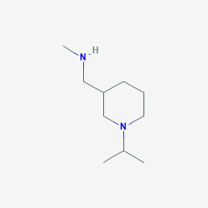(1-Isopropyl-piperidin-3-ylmethyl)-methyl-amine