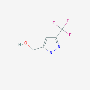 (1-Methyl-3-(trifluoromethyl)-1H-pyrazol-5-yl)methanol