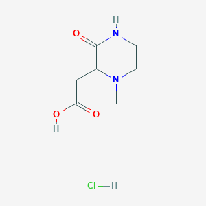 (1-Methyl-3-oxo-piperazin-2-yl)-acetic acidhydrochloride