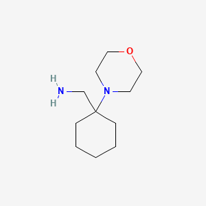 (1-morpholin-4-ylcyclohexyl)methylamine