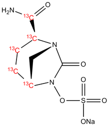 [13C5]-Avibactam sodium salt