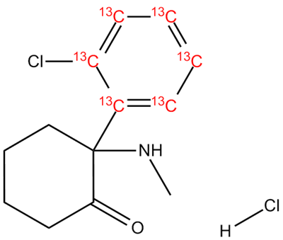 Ketamine hydrochloride 13C6