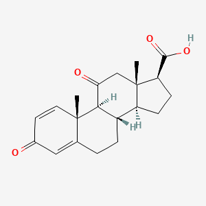 (17ß)- 3,11-Dioxoandrosta-1,4-diene-17-carboxylic Acid