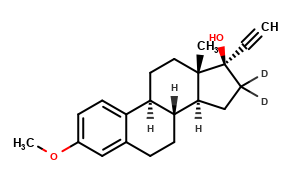 17?-Ethynylestradiol-16,16-d2 3-Methyl Ether