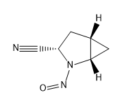 (1R,3R,5R)-2-Nitroso-2-azabicyclo[3.1.0]hexane-3-carbonitrile