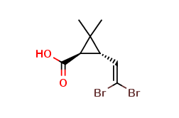 (1R,3S)-3-(2,2-dibromovinyl)-2,2-dimethylcyclopropanecarboxylic acid