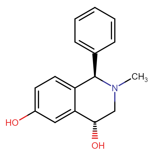 (1R,4R)-2-methyl-1-phenyl-1,2,3,4-tetrahydroisoquinoline-4,6-diol