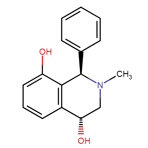 (1R,4R)-2-methyl-1-phenyl-1,2,3,4-tetrahydroisoquinoline-4,8-diol