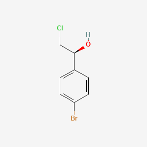 (1S)-1-(4-bromophenyl)-2-chloroethanol