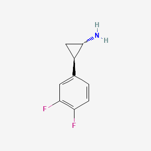 (1S,2R)-2-(3,4-Difluorophenyl)-cyclopropanamine