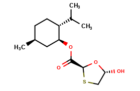 (1S,2R,5S)-5-Methyl-2-(1-methylethyl)cyclohexyl (2R,5S)-5-(4-amino-2-oxo-1(2H)-pyrimidinyl)-1,3-oxathiolane-2-carboxylate
