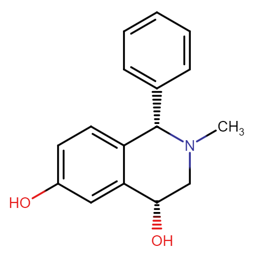 (1S,4R)-2-methyl-1-phenyl-1,2,3,4-tetrahydroisoquinoline-4,6-diol