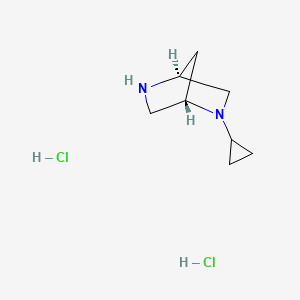(1S,4S)-2-cyclopropyl-2,5-diazabicyclo[2.2.1]heptane dihydrochloride