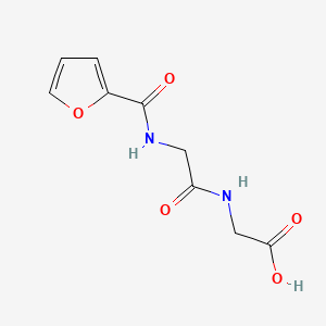 {2-[(Furan-2-carbonyl)-amino]-acetylamino}-acetic acid