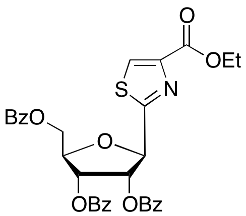 2-(2,3,5-Tri-O-benzoyl-β-D-ribofuranosyl)-4-thiazolecarboxylic Acid Ethyl Ester