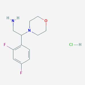 2-(2,4-Difluoro-phenyl)-2-morpholin-4-yl-ethylamine hydrochloride