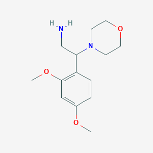 2-(2,4-Dimethoxy-phenyl)-2-morpholin-4-yl-ethylamine