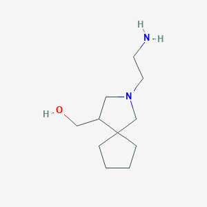 (2-(2-Aminoethyl)-2-azaspiro[4.4]nonan-4-yl)methanol