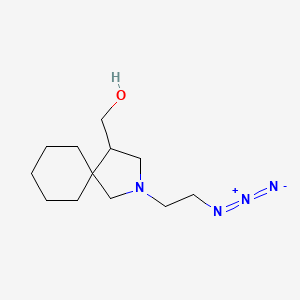 (2-(2-Azidoethyl)-2-azaspiro[4.5]decan-4-yl)methanol