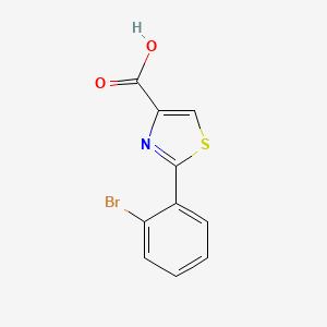 2-(2-Bromophenyl)-1,3-thiazole-4-carboxylic acid