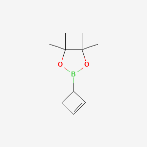 2-(2-Cyclobuten-1-yl)-4,4,5,5-tetramethyl-1,3,2-dioxaborolane
