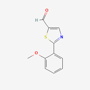 2-(2-Methoxyphenyl)-1,3-thiazole-5-carbaldehyde