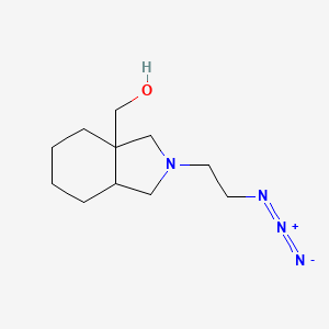 (2-(2-azidoethyl)octahydro-3aH-isoindol-3a-yl)methanol