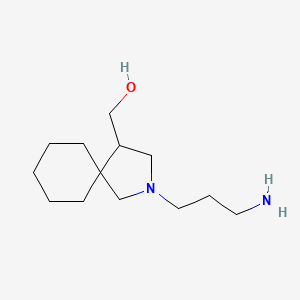 (2-(3-Aminopropyl)-2-azaspiro[4.5]decan-4-yl)methanol