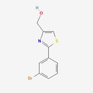 (2-(3-Bromophenyl)thiazol-4-yl)methanol