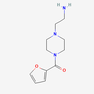 (2-[4-(2-Furoyl)piperazin-1-YL]ethyl)amine