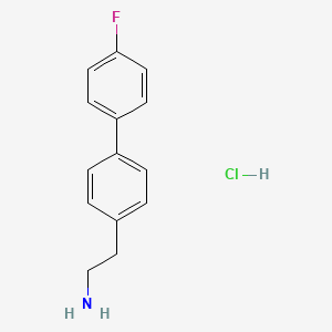 2-[4-(4-Fluorophenyl)phenyl]ethylamine, HCl