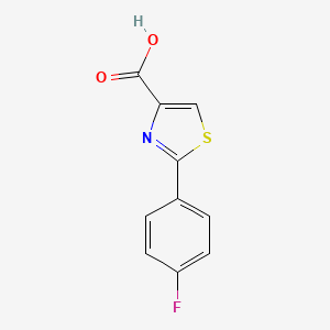 2-(4-Fluorophenyl)-1,3-thiazole-4-carboxylic acid