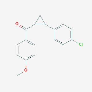 [2-(4-chlorophenyl)cyclopropyl](4-methoxyphenyl)methanone