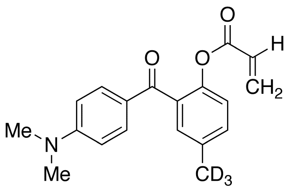 2'-Acryloxy-4'-methyl-4-(N,N-dimethylamino)benzophenone-d3