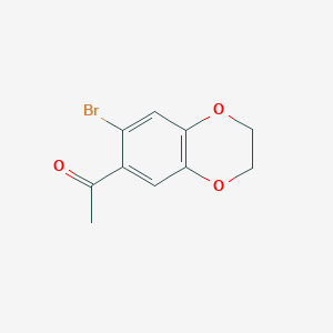 2'-Bromo-4',5'-(ethylenedioxy)acetophenone