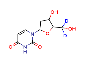 2'-Deoxyuridine-5',5''-d2