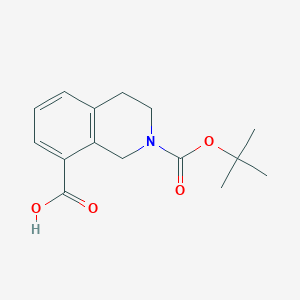2-(tert-butoxycarbonyl)-1,2,3,4-tetrahydroisoquinoline-8-carboxylic acid