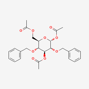 2,4-Di-O-benzyl-1,3,6-tri-O-acetyl-α-D-glucopyranose