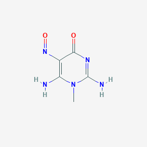 2,6-Diamino-1-methyl-5-nitrosopyrimidin-4(1H)-one
