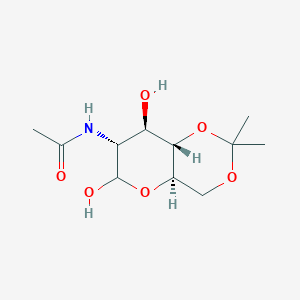 2-Acetamido-2-deoxy-4,6-O-isopropylidene-D-glucopyranose
