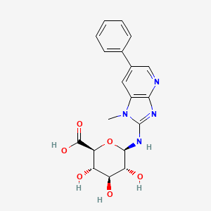 2-Amino-1-methyl-6-phenylimidazo[4,5-b]pyridine-β-D-Glucuronide