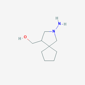 (2-Amino-2-azaspiro[4.4]nonan-4-yl)methanol