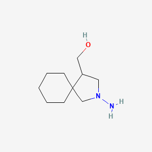 (2-Amino-2-azaspiro[4.5]decan-4-yl)methanol