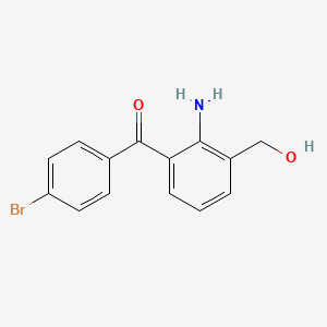 [2-Amino-3-(hydroxymethyl)phenyl]methanone