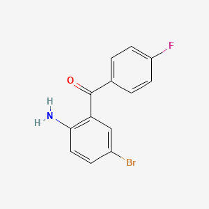(2-Amino-5-bromophenyl)(4-fluorophenyl)methanone