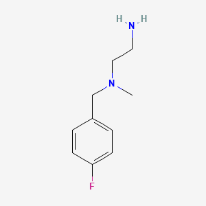 (2-Aminoethyl)[(4-fluorophenyl)methyl]methylamine