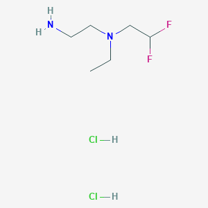 (2-Aminoethyl)(2,2-difluoroethyl)ethylamine dihydrochloride