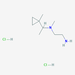 (2-Aminoethyl)(methyl)[1-(1-methylcyclopropyl)ethyl]amine dihydrochloride